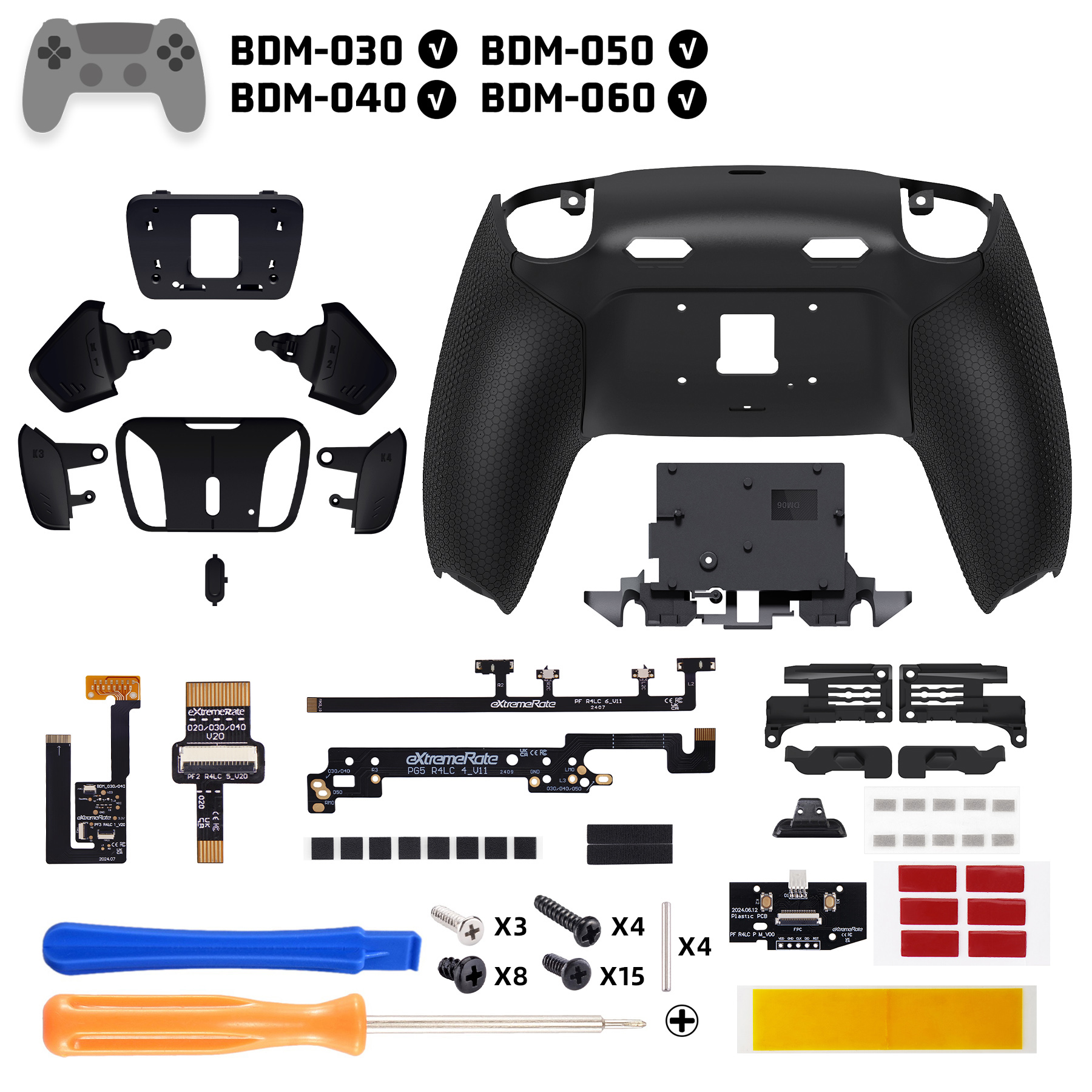 Negro engomado HKCPFM001M3