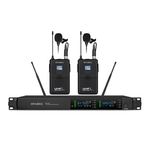 ST-802 Chuyên Nghiệp Ve Áo Phỏng Vấn Hội Nghị Hệ Thống Không Dây Microphone Nhà Thờ Giai Đoạn Metting Xách Tay Không Dây Mic Hệ Thống - Product Image 1