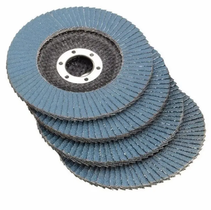 Disque à lamelles abrasifs de 3m en zircone bleue allemande, 115mm, très sûr et efficace