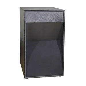 HPs-118 caja de gabinete altavoz Subwoofer bocina cargada única de 18"