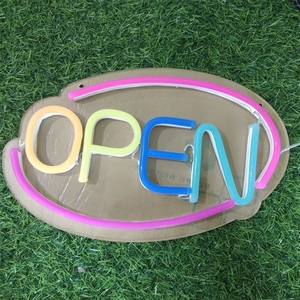 Lớn Trong Kho Chỉ 19USD Ngay Hôm Nay Đã Sẵn Sàng Để Vận Chuyển Linh Hoạt Đầy Màu Sắc Mini LED Mở Dấu Hiệu Neon - Product Image 2