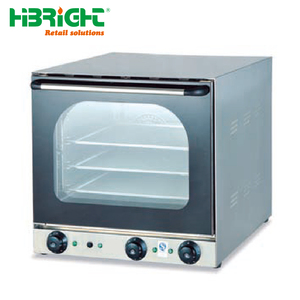 เครื่องอบขนมปังพิซซ่าไฟฟ้า/แก๊สสำหรับใช้ในเชิงพาณิชย์เตาอบแบบพาความร้อนด้วยลมร้อนความจุ4ถาดสำหรับใช้ในงานเบเกอรี่ - Product Image 1