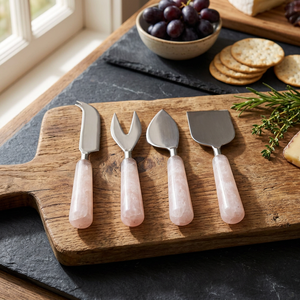 Ensemble de couteaux à fromage en acier inoxydable, ustensiles à fromage pour cuisine, restaurant, hôtel, service de table, cadeau pour la maison, utilisation en restauration - Product Image 1