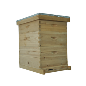 10 <b>Frames</b> Fir Wood Double Layer Complete Langstroth <b>Deep</b> Beehive Box - Product Image 4