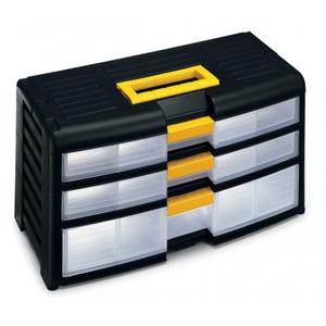 TERRY - 1002303 Armoire à tiroirs modulaire portable avec système de verrouillage - 3 tiroirs - EAN 8005646923036 STOCKAGE DE PIÈCES PETITES - Product Image 1