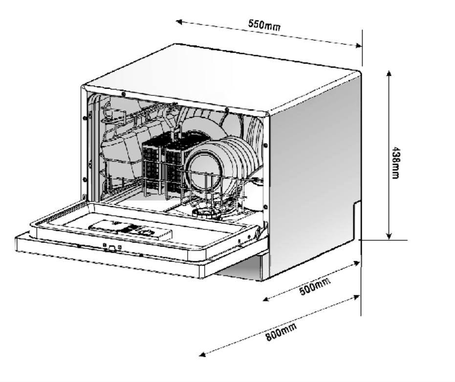 wash programs drawer dishwasher factory wholesale