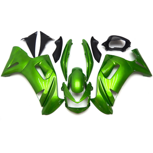 Kit de carenado ABS verde brillante para paneles Kawasaki <span class=keywords><strong>2006</strong></span> Ninja 650r 2007 2008 - Product Image 2