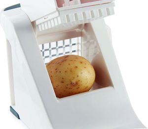 Utensilio de Cocina Multiusos, Cortador Manual de Verduras y Patatas Fritas con Cuchilla de Acero Inoxidable y Plástico, Ecológico - Product Image 2