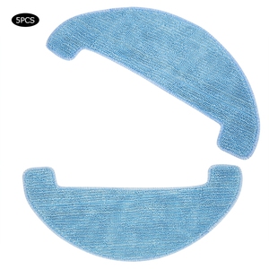 Piezas de repuesto de paño de limpieza de fibra para <span class=keywords><strong>robot</strong></span> de barrido <span class=keywords><strong>Ilife</strong></span> V8, 5 uds. - Product Image 2
