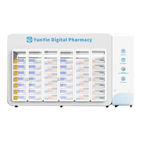 Unyin Distributeur de médicaments intelligent 24h/24, équipement de distribution de médicaments numérique sans surveillance, écran tactile 32 pouces, acier thermolaqué
