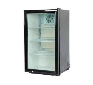Enfriador de bebidas para el hogar 98L, refrigerador pequeño, Enfriador de bebidas, luz led, pantalla de puerta de vidrio, mini nevera - Product Image 1