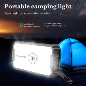 Batterie <span class=keywords><strong>solaire</strong></span> la plus vendue 20000mAh Li-Polymère Étanche Charge rapide avec affichage LED - Product Image 5