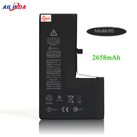 Batterie rechargeable Li-ion pour téléphone portable pour 6S/7/8/Plus/X/XR/XS/11/12/13/Mini/14/15/Pro/Max
