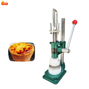 Nouvelle machine portable automatique pour la formation de fonds de tartelettes en fonte, presse à mini-tartelettes, équipement de traitement des pâtisseries portugaises - Product Image 1