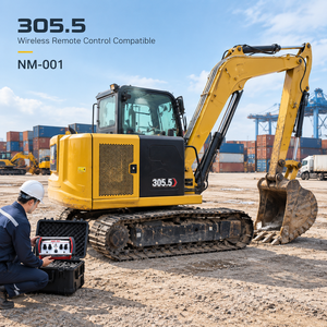 รถขุดขนาดเล็ก 305.5 มือสอง พร้อมส่ง ปี 2025 ระบบควบคุมระยะไกลไร้สายไฮดรอลิกแบบสัดส่วนสำหรับงานอุตสาหกรรม - Product Image 4