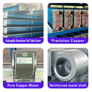 Çekirdek Motor bileşenine sahip DC Fan <span class=keywords><strong>Coil</strong></span> ünitesi (FCU) ile kapalı <span class=keywords><strong>AC</strong></span> merkezi klima soğutma sistemi - Product Image 5