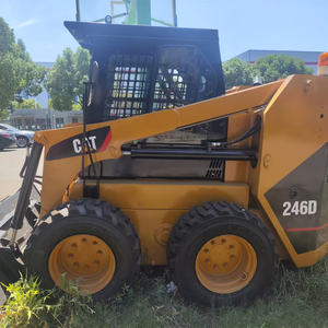 รถตักล้อยางมือสอง Caterpillar CAT 246D ราคาพิเศษ รถตักขนาดเล็ก CAT 246D 4.6 ตัน สภาพดี - Product Image 1