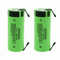 Kualitas tinggi silinder Lifepo4 3.2v 26650 5000mAh 26650A 5000mAh baterai Lithium isi ulang