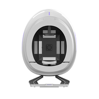Microscope numérique d'analyse cutanée 2024 Nouvelle Arrivée Dermoscope Analyseur cutané 3D Intelligent Miroir Magique Bleu Glace Analyseur de Peau