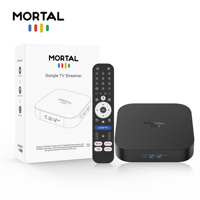TV Box Mortal X5S 2026, la Mejor Fábrica de Contenido Multimedia para Streaming Inteligente, Venta al Por Mayor, Admite Personalización, Android 14, WiFi 6, Control Remoto por Voz
