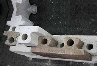Nouvelle machine manuelle de fabrication de briques emboîtables et de blocs creux avec moteur et pression hydraulique