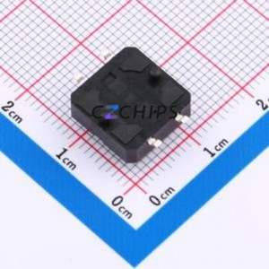 TP10923560 Tactile Switch SMD Switch Single Pole Single Throw Round Button 3.5N Vertical Mount - Product Image 2