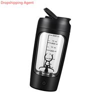 Dropshipping Agent 2025 Portable USB électrique Shaker de protéines Bouteille Blender Cup Multipurpose Coffee Mixing Cups