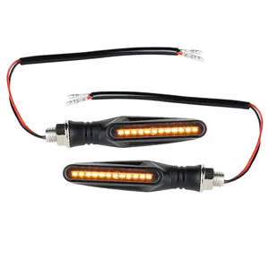 Led Motorfiets Richtingaanwijzer Indicator 12 Smd Led Flasher Voor Motorfiets