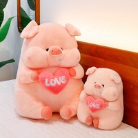 Groothandel Grote Mooie Varken Pluche Speelgoed Valentines Dag Knuffels Speelgoed