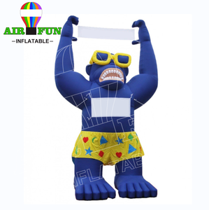 Nhà Máy Bán 6m khổng lồ <span class=keywords><strong>Inflatable</strong></span> khỉ cho Khuyến Mãi, 20 feet cao khổng lồ <span class=keywords><strong>Inflatable</strong></span> Khỉ đột bóng - Product Image 5