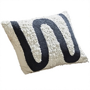 Luxury Bohemian Wool Cushion <b>Cover</b> Handwoven Beautiful Home Decor Design by ITHL Indoor Outdoor Vintage Pattern <b>Throw</b> Pillow - Product Image 1