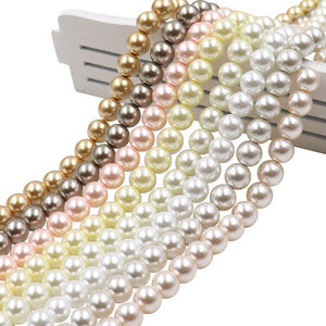 <strong>Thailand</strong> Wholesale Hot Selling 2-Hole DIY Glass Beads Size 3-16mm Colorful Loose <strong>Pearls</strong> for Jewelry Bracelet Making Nice Price - Product Image 2