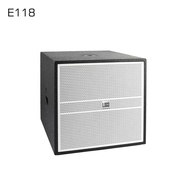 E118  18 Inch Professional Speaker Outdoor Performance Wedding Stage KTV High-power Passive Speaker