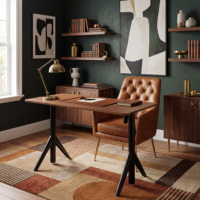 Bureau debout ergonomique moderne et durable de qualité supérieure, réglable en hauteur avec levage fluide pour le bureau à domicile et le travail