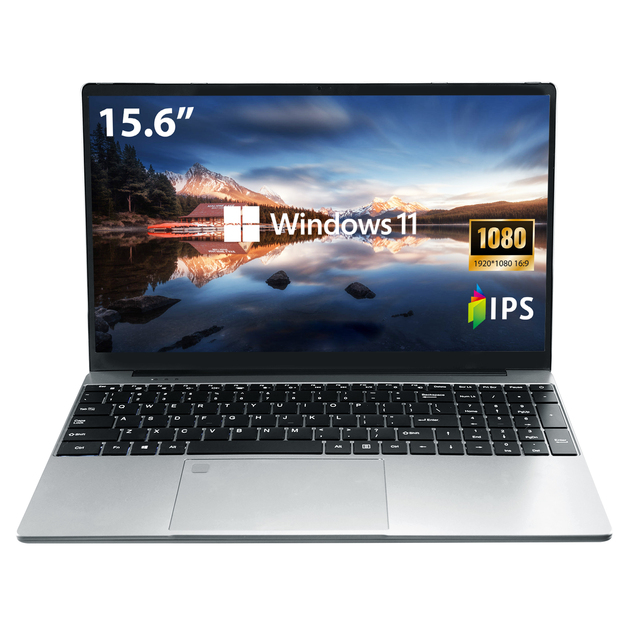 OEM Custom 15.6 Inch Laptop Intel N5100 16GB RAM 128GB 256GB 512GB 1TB SSD Windows 11 Pro Notebook Computer