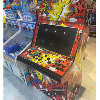 Borne d'arcade rétro à monnayeur, machine de jeu vidéo verticale Moonlight Box avec écran 22" 32", borne d'arcade classique sur pied