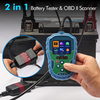 Outil de diagnostic automobile Test en un clic Scan du moteur Scanner OBD Démarrer la détection de la batterie Codes d'erreur clairs Opération facile