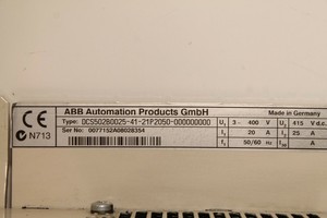 Controlador DCS502B0025-41-21P2050-000000000 DCS502B00254121P2050000000000 de 25A para PLC - Product Image 4