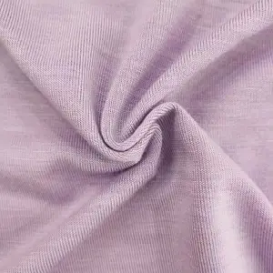 Vente chaude T-shirt tissu rayonne spandex tricot tissu simple Jersey compact siro