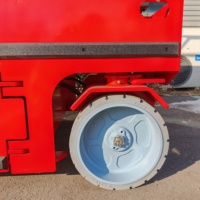 Plataforma Elevadora de Tijera Eléctrica Móvil GTJZ1214, Plataforma Hidráulica Berui, 14m de Altura, 320kg de Carga para Trabajos en Altura