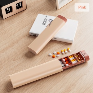 Wholesale Medibox Ht003 Portable OEM Customized Logo Medicine Storage Box Hot Sell <b>Pill</b> <b>Container</b> - Product Image 2