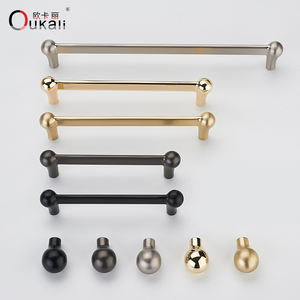 تصميم جديد لأجهزة خزائن المطبخ، مقابض للأدراج والأبواب، مقابض مجوفة محززة للأدراج - Product Image 3