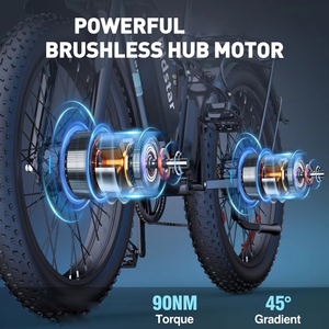 โลโก้สั่งทำ จักรยานไฟฟ้า E26pro ขนาด 26 นิ้ว 48v 23Ah มอเตอร์คู่ สำหรับปั่นบนภูเขาและทางวิบาก ผู้ผลิตจักรยานไฟฟ้า OEM สำหรับผู้ใหญ่ Q20 จักรยานไฟฟ้าโลโก้สั่งทำ - Product Image 3