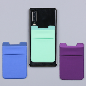 Sẵn Sàng Để Tàu Điện Thoại Di Động Chủ Sở Hữu Thẻ Điện Thoại Wallet Stick Trên Lycra Chủ Thẻ Cho Trường Hợp Điện Thoại - Product Image 4