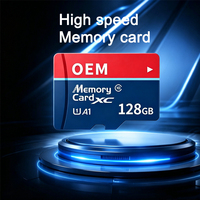 Carte mémoire TF SD en gros 32 Go 64 Go 128 Go 512 Go, carte Mini SD haute vitesse compatible avec DVR, capacité de 128 Mo à 512 Go