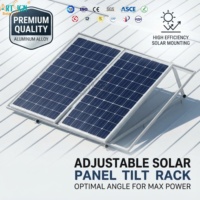Support de montage solaire inclinable réglable, kit triangulaire en aluminium, angle d'inclinaison de 15 à 30 degrés, système de montage solaire sur toit |   Art Sign