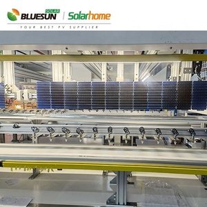 แผงโซลาร์เซลล์ Momo 550W Half Cut 585W 600W 670W ระบบโซลาร์เซลล์บนหลังคาแบบเชื่อมต่อกับระบบไฟฟ้า BSM550M10-72HPH แผงโซลาร์เซลล์ 600 - Product Image 2