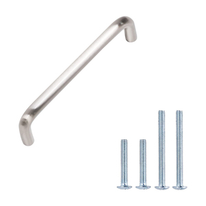 プロのモダンなバスルームドアハンドル固体ステンレス鋼食器棚家具ドアハンドル - Product Image 2