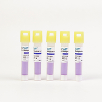 Tube indicateur stérile autoclavable jetable à changement de couleur biologique personnalisable et autonome