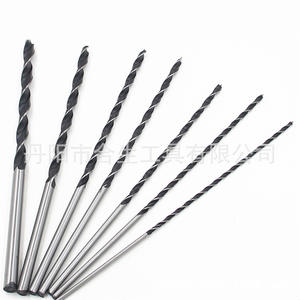 Forets à pointe conique Mr Drill Inch 300 mm 4-12 mm en acier au carbone pour le travail du bois - Product Image 4